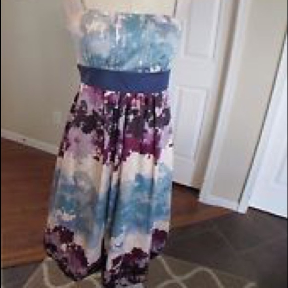 New Max & Cleo Floral Flower Dress Size 6